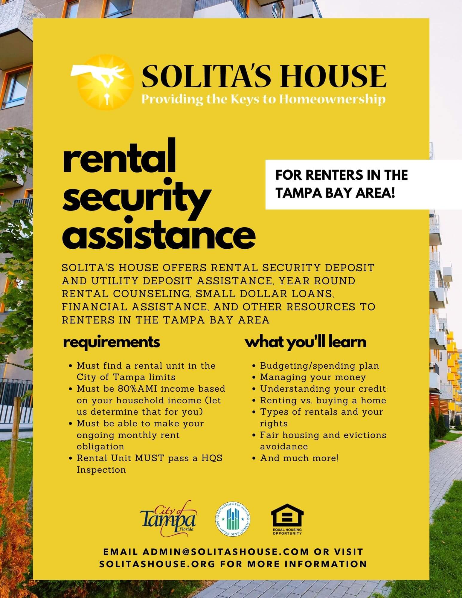 Solita’s House Homebuying Assistance in Tampa Bay
